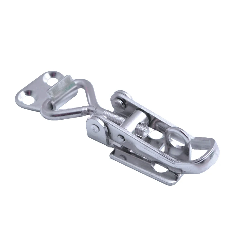 Регулируемая Рычажная защелка с 3 отверстиями синий оцинкованный корпус