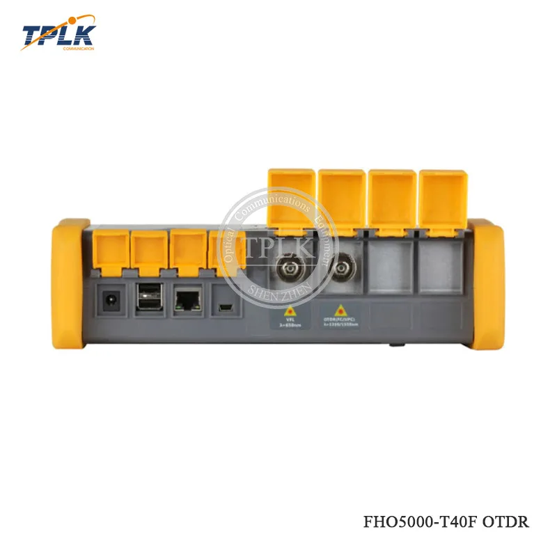 Горячая Распродажа F2H FHO5000 T40F OTDR сенсорный экран Встроенный VFL измеритель