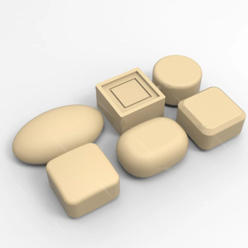 Силиконовые формы для мыла PRZY овальная квадратная форма круглая s шесть видов