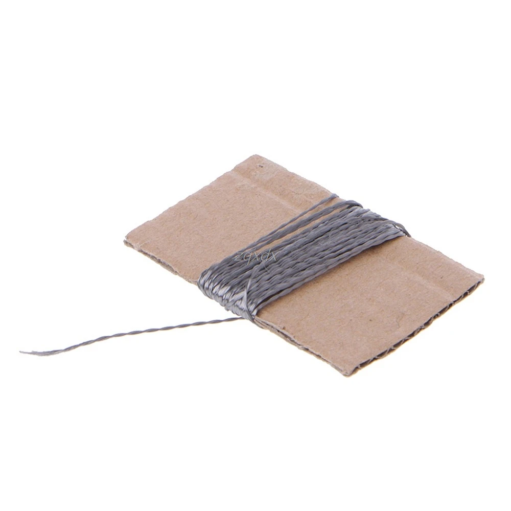 5 метров нержавеющая сталь носимые проводящие швейные нити для LilyPad оптовая