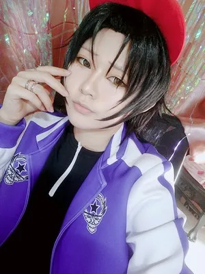

Japanese Voice Actor Division Rap Battle Yamada Nirou Jiro Hypnosis Mic Buster Bros!!! MC.M.B T-Shirt Pants Hat Cosplay Costume
