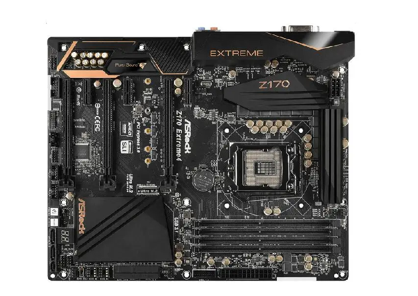 Asrock Z170 Extreme4 материнская плата предел игроки 4 LGA 1151 большая доска игры |