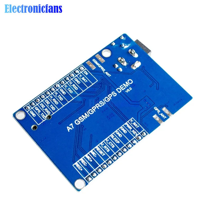 DC 5-9 V A7 GSM GPRS gps 3 в 1 модуль беспроводной щит Поддержка голос коротких сообщений