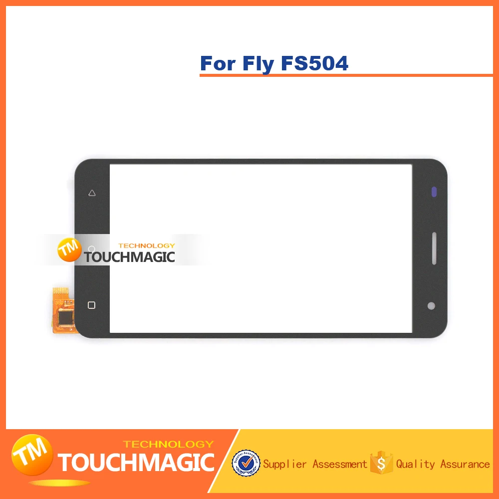 Хорошо Работает Для Fly FS504 Сенсорным Экраном Дигитайзер Датчик Бесплатная