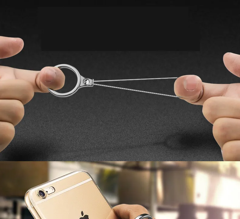 Многофункциональные ремешки для мобильных телефонов, веревка для samsung Galaxy S6 S7 edge iphone 6 Plus, ремешки с кольцом для пальцев, ремешок для рук для телефонов
