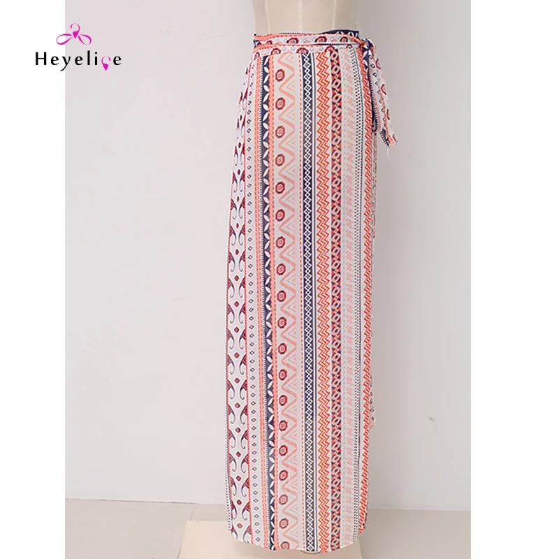 Сексуальный пляжный закрытый купальник из шифона с принтом новая летняя