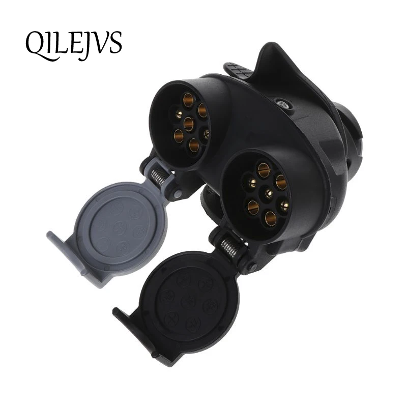 

13-контактный разъем для 12N / 12S 7-контактный разъем для фургона, буксировочный соединитель для прицепа 12 В