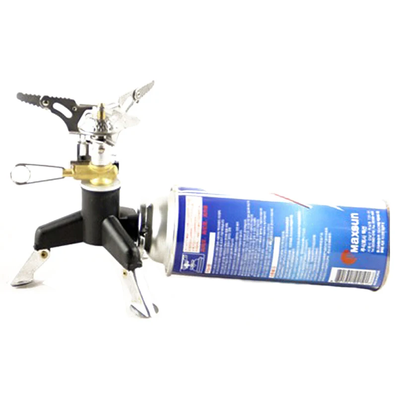 

Outdoor Tripod Gas Stove Adapter Tank Stand Connector Camping Picnic Equipment