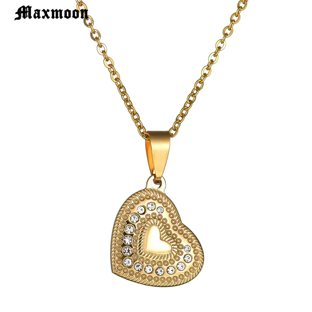 Maxmoon Бесплатная доставка качественный австрийский кристалл AAAA + кулон в виде