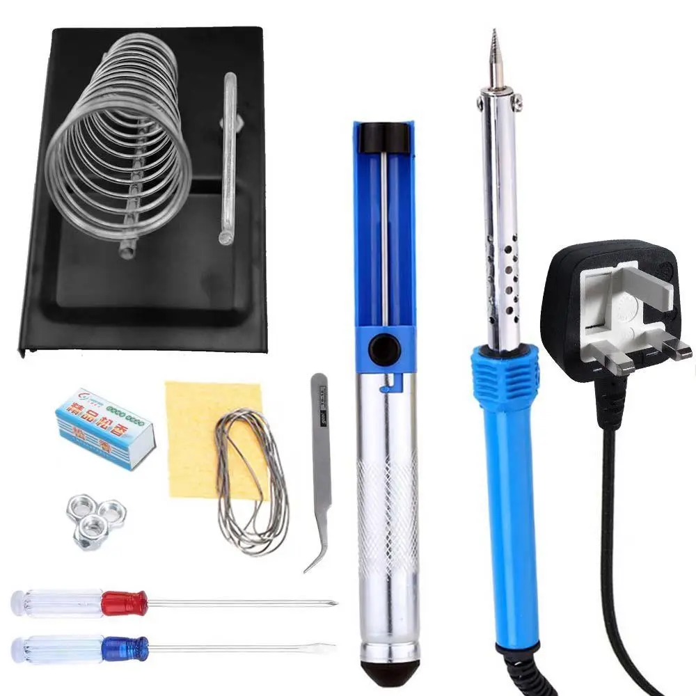 Car Auto Welding Solder 9 Pieces Set Soldering Iron Kit for Small Electric Work Replacement Parts Fuses | Автомобили и мотоциклы