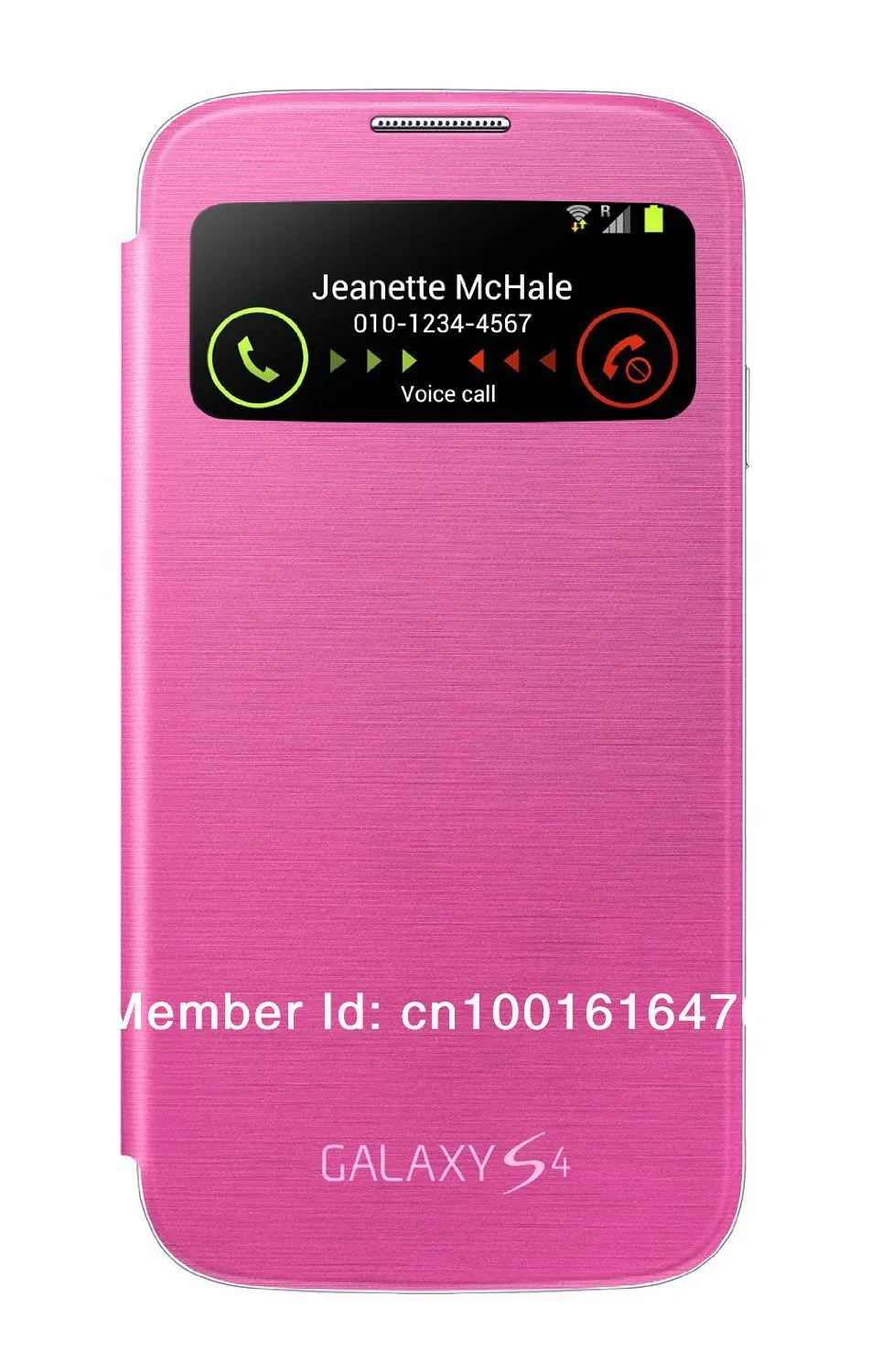 New Premium Flip S View PU Leather Case Cover For Samsung Galaxy S4 Siv I9500 |