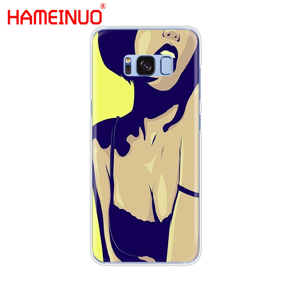 HAMEINUO hot flirt sexy girl cell phone case cover for Samsung Galaxy S9 S7 edge PLUS S8 S6 S5 S4 S3 MINI | Мобильные телефоны и