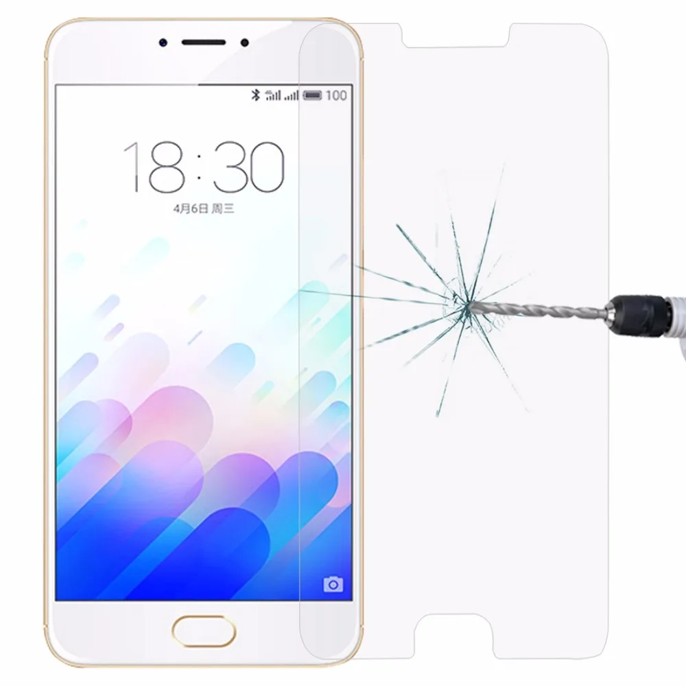 Пленка для экрана M3 Note/Meilan Note 3 0 26 мм 9H твердость поверхности 2.5D закругленные края