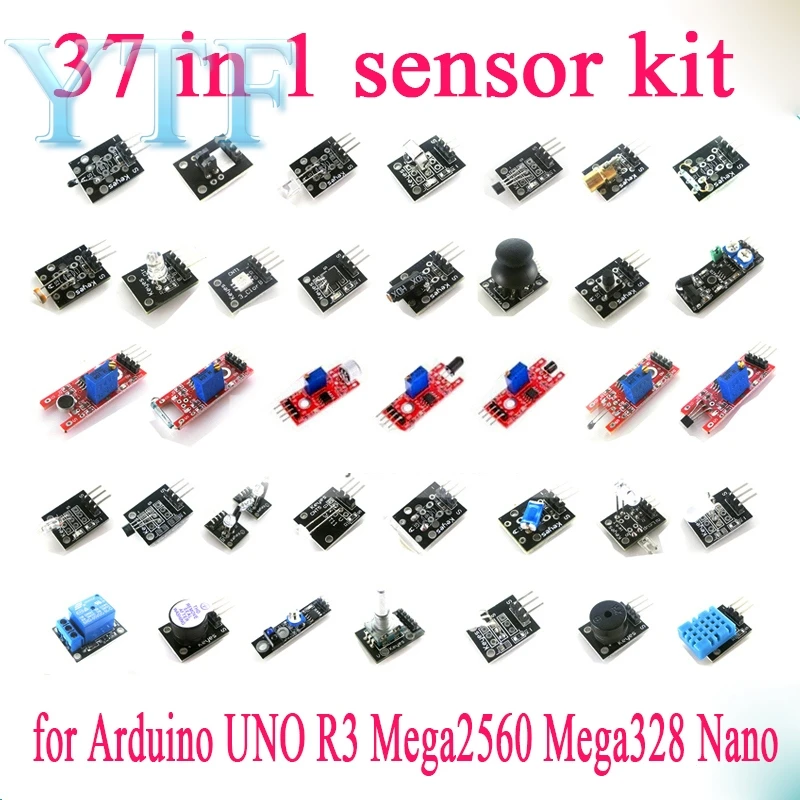 Окончательный 37 в 1 модуль датчика Комплект для и Raspberry Pi| |