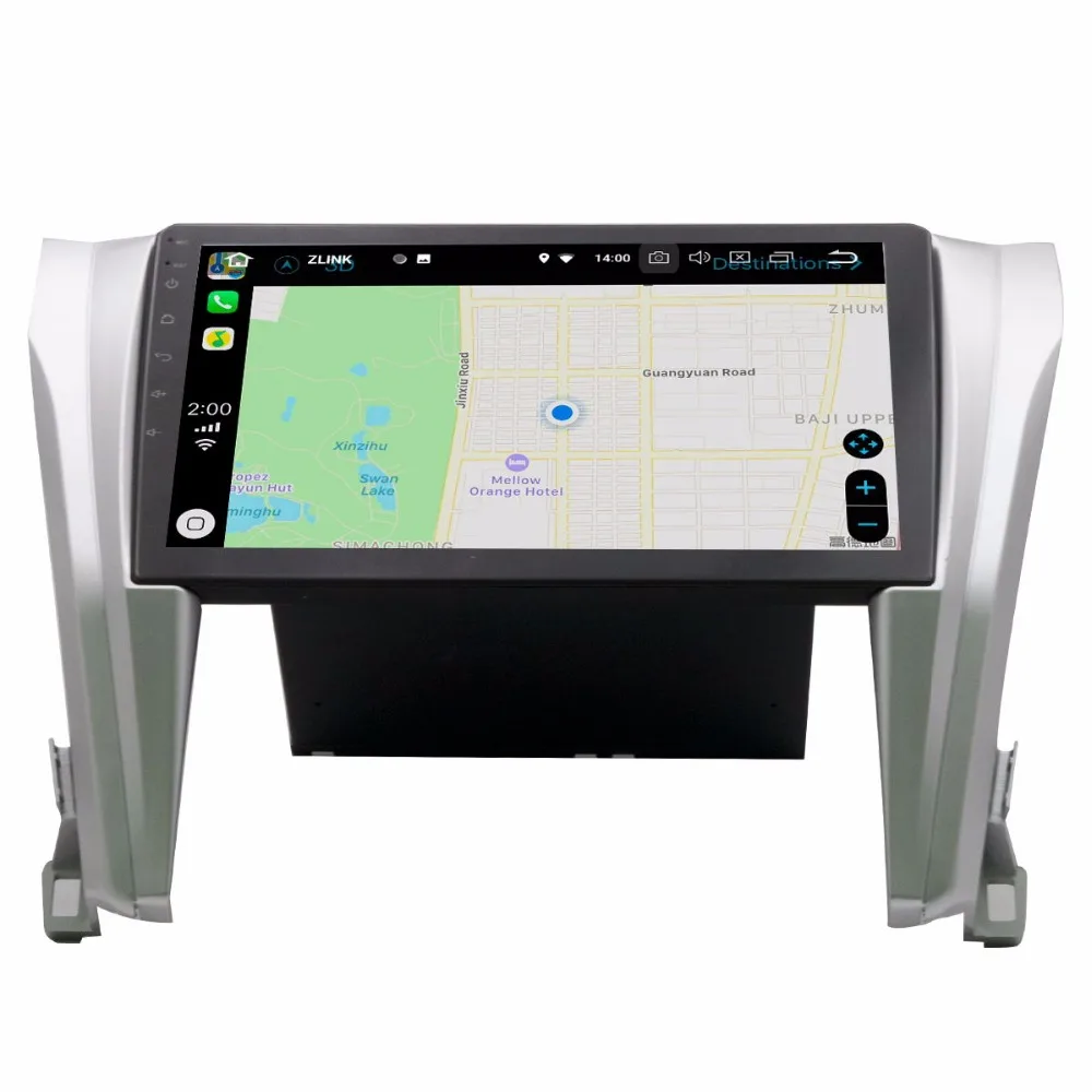 10 &quotAndroid 8 0 четырехъядерный радио GPS навигационный плеер для Toyota Camry 2015 2016
