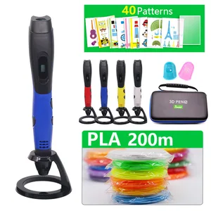 Новое поступление, 3D Ручка, 3d Печатающая ручка, 50100200 метров, пла-материал, ручка для рисования, 3D модель для рождественского подарка, лучшие подарки для детей