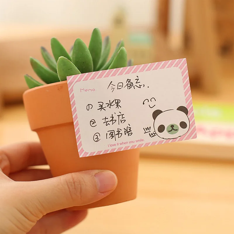 4 шт./лот мини Molang кролик блокнот для заметок в форме милый пост Закладка этикетка