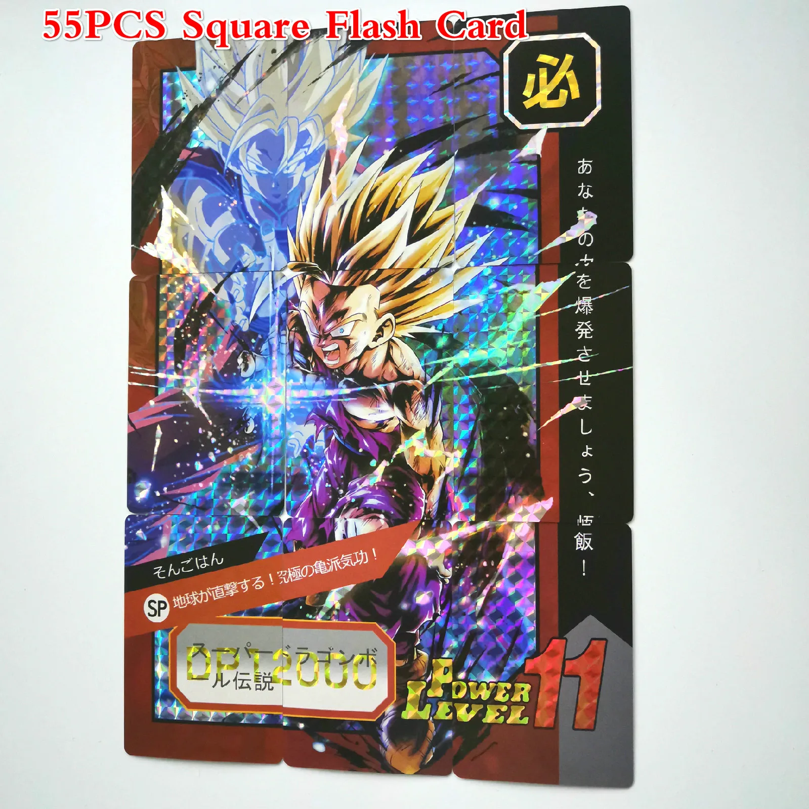 55pcs Fang Ge 55 шт. супер Dragon Ball-Z 9 в 1 герои битва карты Ultra Instinct Гоку Вегета игра Коллекция аниме-открытки - Цвет: 55pcs Fang Ge