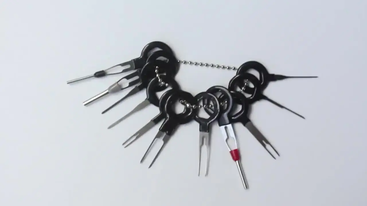 TLXC 18pcs/11pcs/ 3pcs Car Terminal Removal Tool Kit Electrical Wiring Crimp Connector Extractor Puller Release Pin |