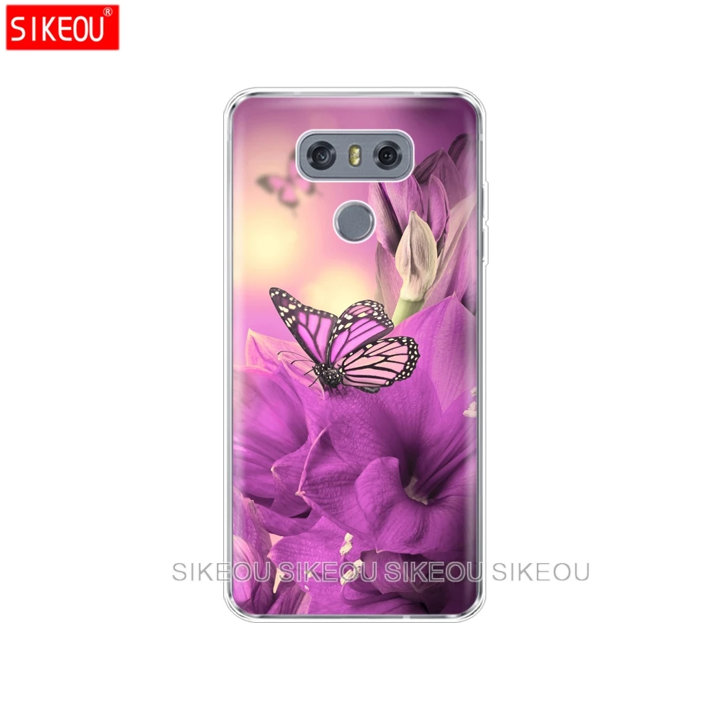 Силиконовый чехол для LG G6 чехлы G 6 5 7 дюймов мягкий ТПУ телефона прозрачный