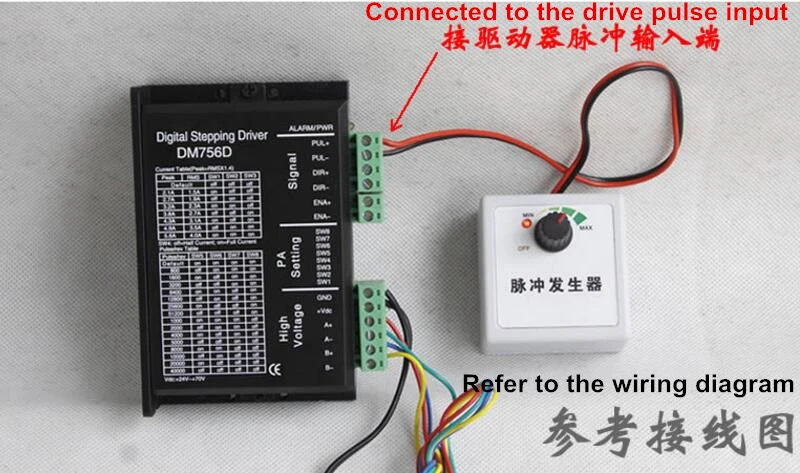 CNC Stepper motor speed pulse generator and governor for milling Machine | Инструменты