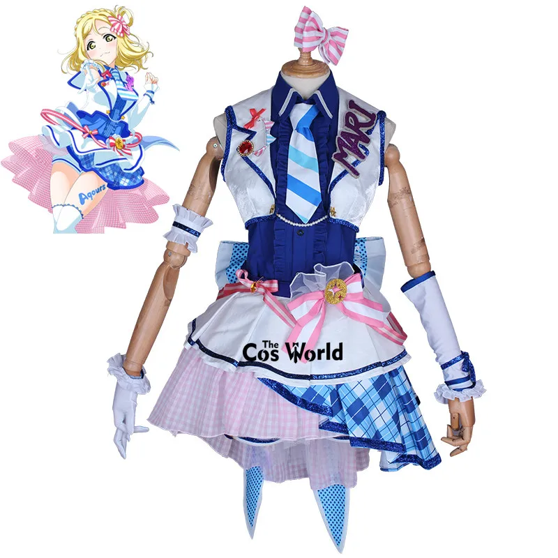 Охара Мари с надписью Love Live Sunshine Школьное единство Aqours аркадная игра после школы