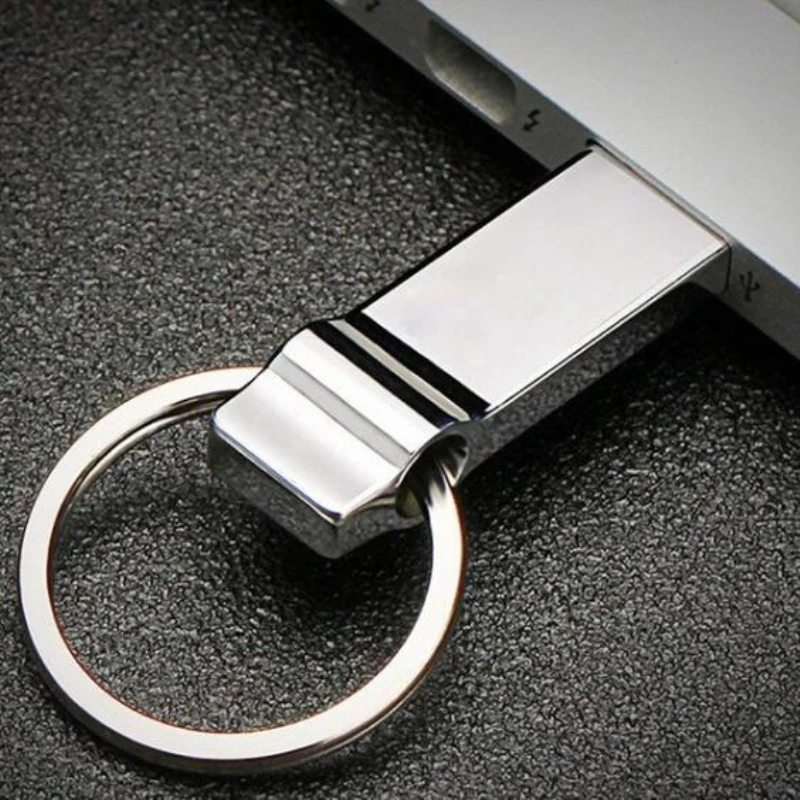 2 0 USB флеш-накопитель 32 Гб 64 128 ГБ 8 16 водонепроницаемый Флешка Memoria Metal Stick