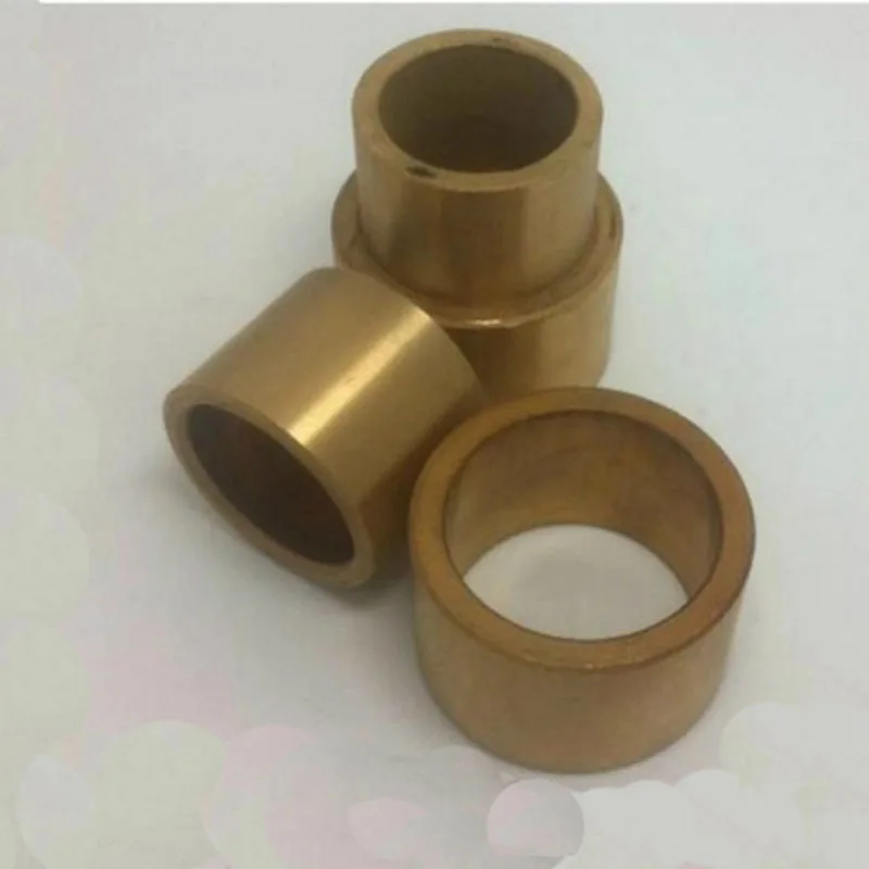 

1pcs Inner diameter 20mm Outer diameter 28mm Powder metallurgy Self lubricating bearing Copper sets nut Length 20mm-35mm