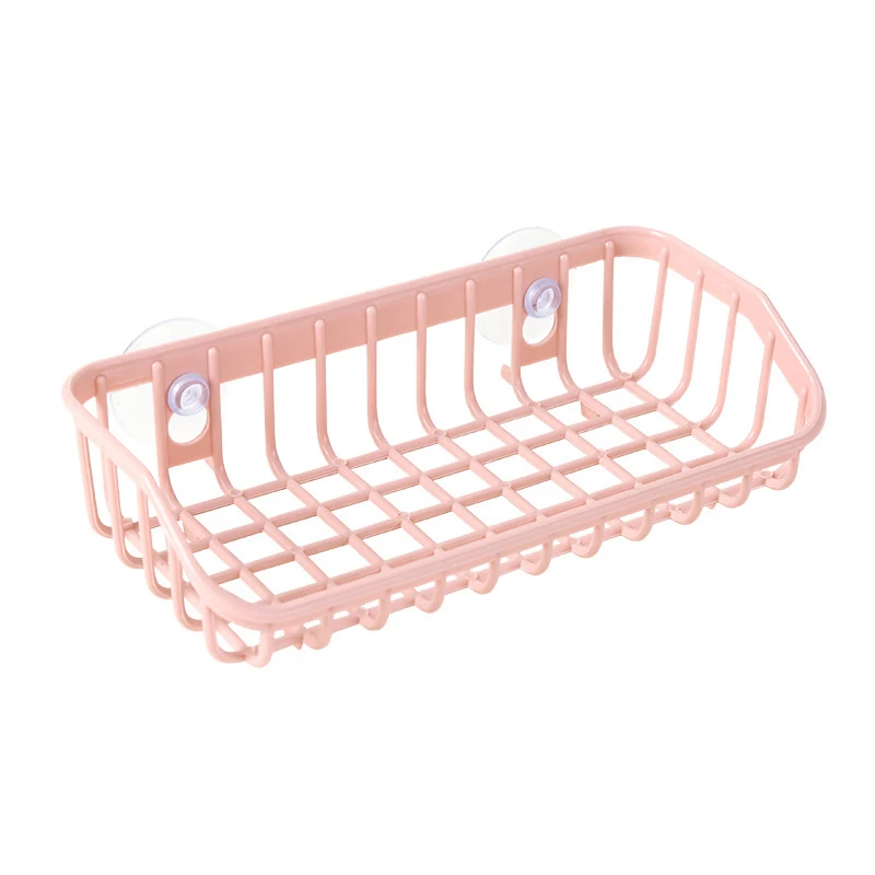 Multifunction Kitchen Bathroom Cosmetics Finishing Storage Shelves Hook Household Traceless Strong Sucker Racks Hanger | Дом и сад