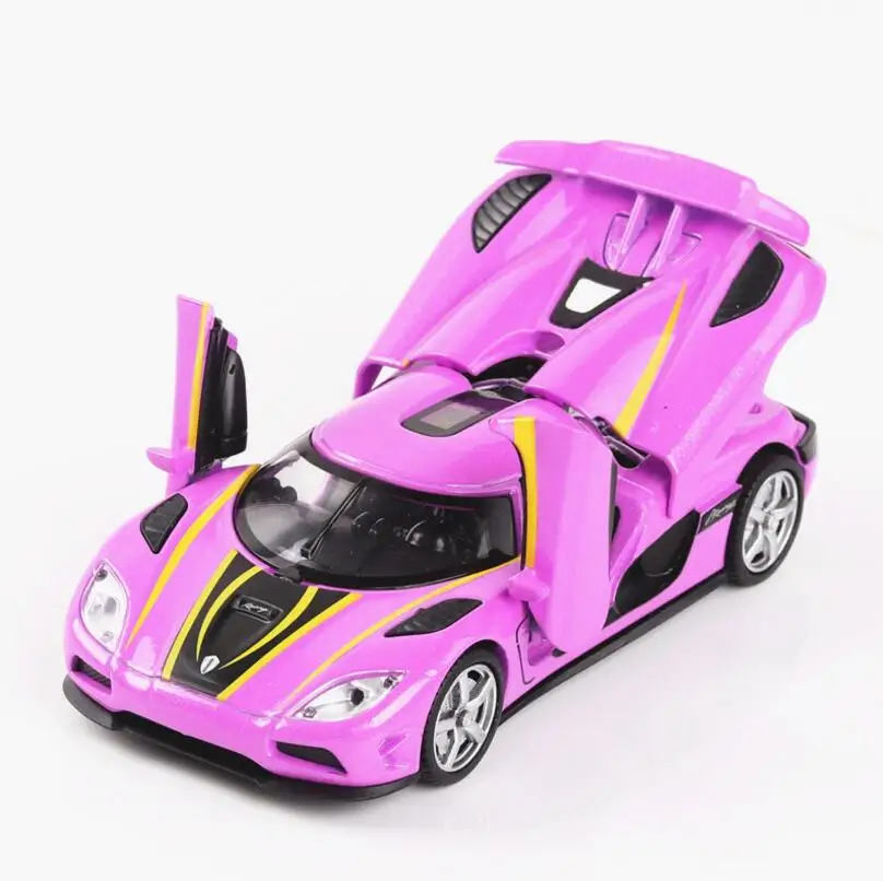 1:32 игрушечный автомобиль Koenigsegg Металлический Игрушечный литой автомобиль Diecasts& игрушечный Транспорт модель автомобиля Миниатюрная модель автомобиля игрушки для детей