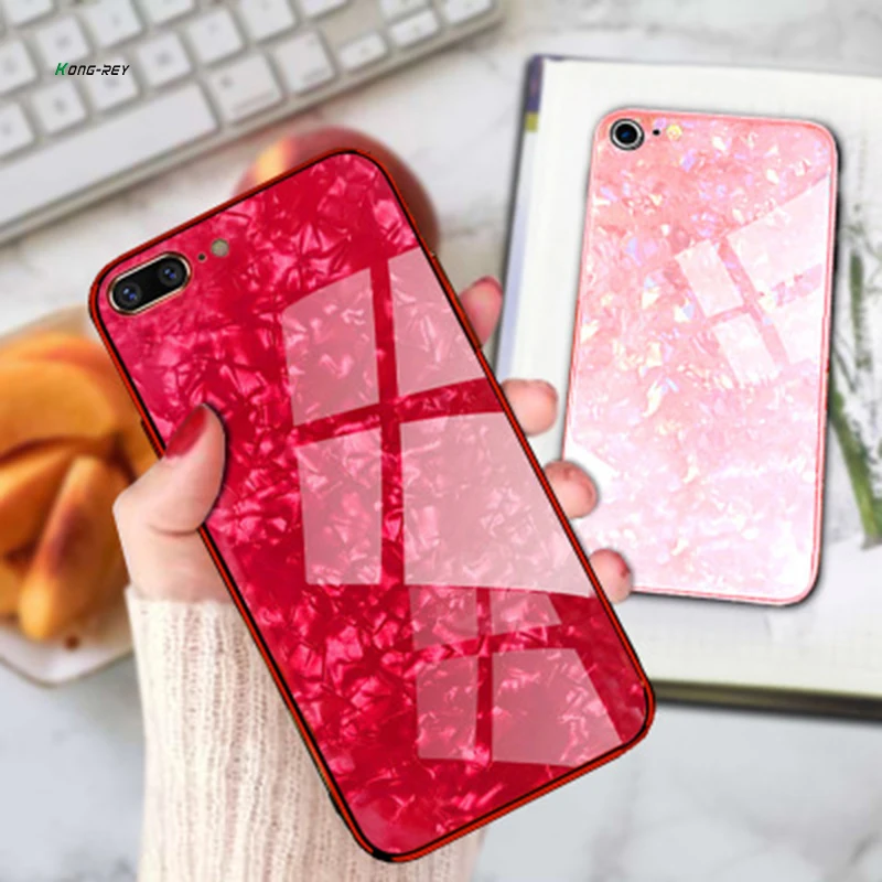 Для Iphone X 8 plus 7 6s 6 стеклянная оболочка мобильный мягкий чехол для телефона TPU +