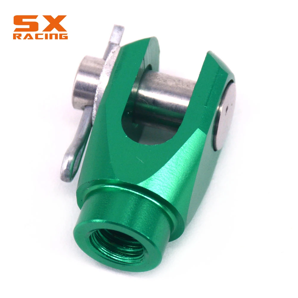 Алюминиевый задний тормозной Скоба Motocross Green CNC для KAWASAKI KX65 KX125 KX250 KX250F KX450F KXF250 KXF450