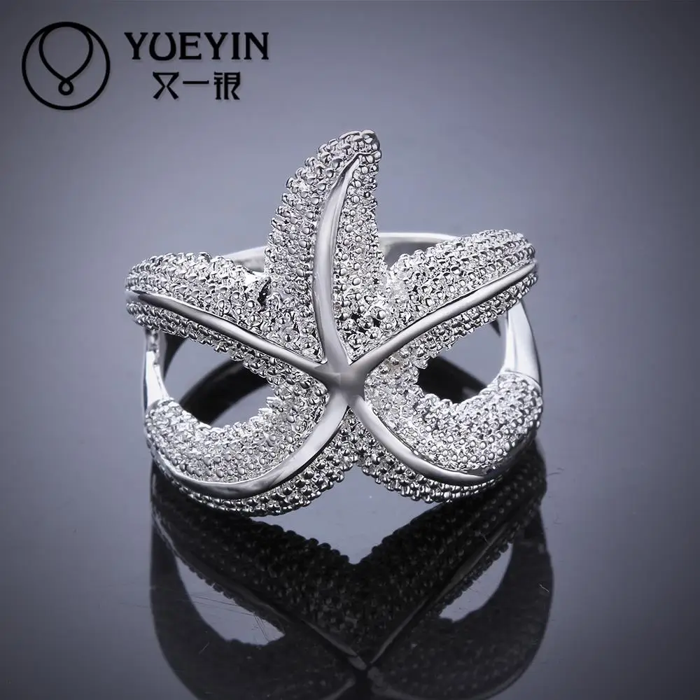 Посеребренное ювелирное изделие витое кольцо посеребренное новый дизайн на