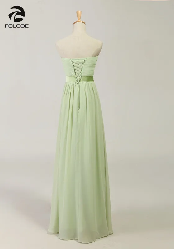 Новые акции летнее платье зеленый/синий/фиолетовый шифон Кушак подружки невесты