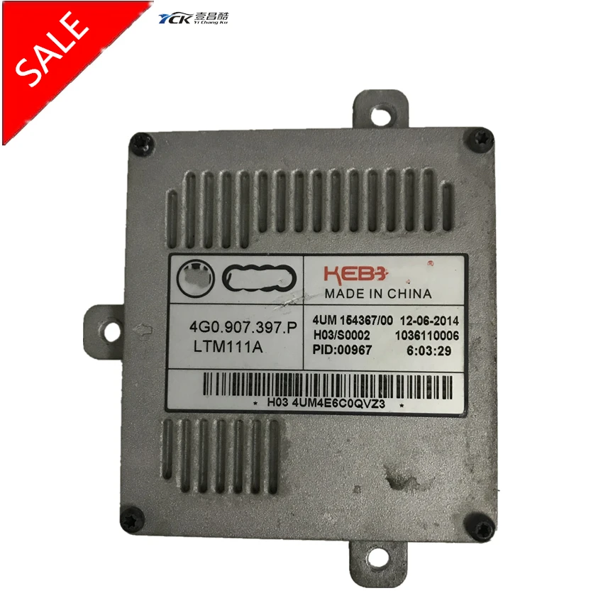 

YCK 4G0.907.397.P Original LED Driver Ballast Headlight Daytime Running Light DRL Module 4G0907397P (Genuine and Used)