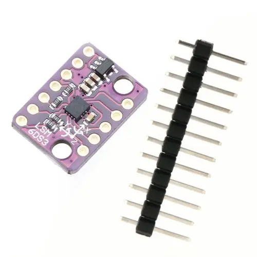 1PCS GY-LSM6DS3 IIC/SPI module 6 Degrees of Freedom Breakout transmission Module | Электронные компоненты и