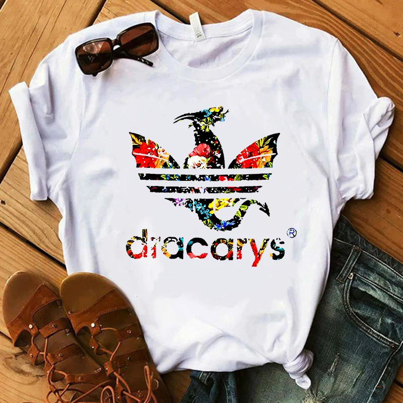 Dracarys Футболка Игра престолов мать драконов Khaleesi рубашка Дракон огонь Winterfell
