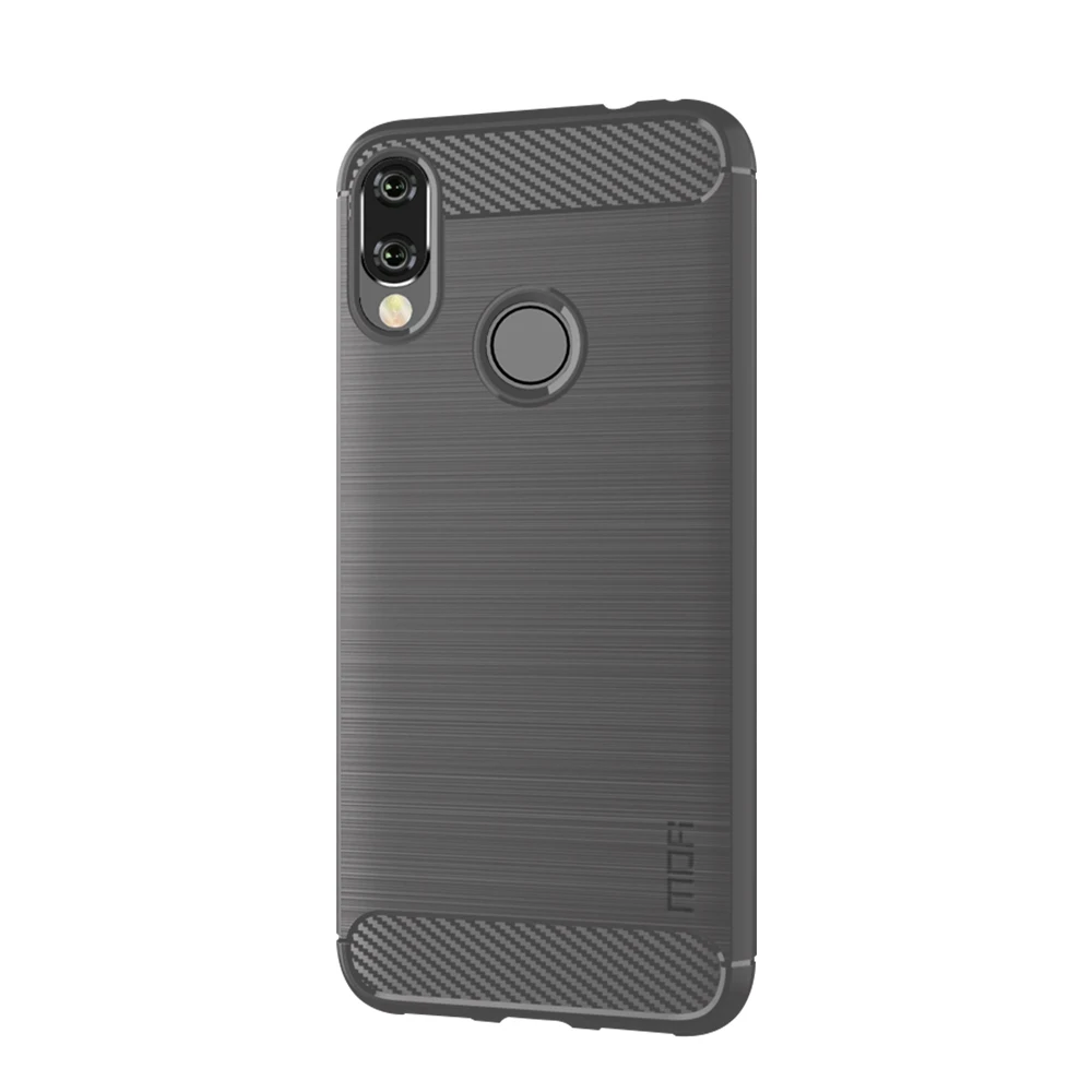Серый Чехол MOFi для Xiaomi Redmi Note 7, роскошный мягкий чехол из ТПУ, силиконовый чехол для телефона s, задняя крышка для Xiaomi Redmi Note 7 - Цвет: Серый