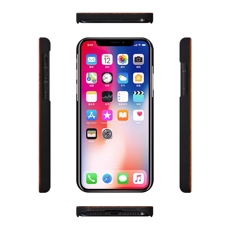 Резьба по дереву чехол для телефона iPhone X XS MAX XR 5 SE 6 6S 7 8 Plus индивидуальный