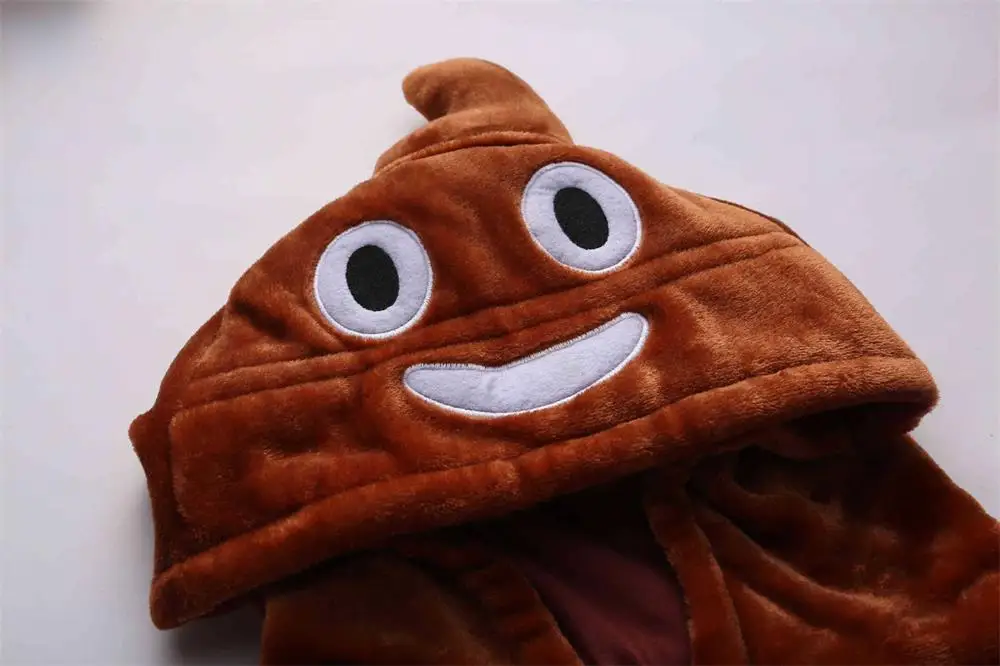 Кигуруми новинка Пижама-комбинезон коричневого цвета унисекс Пижама для