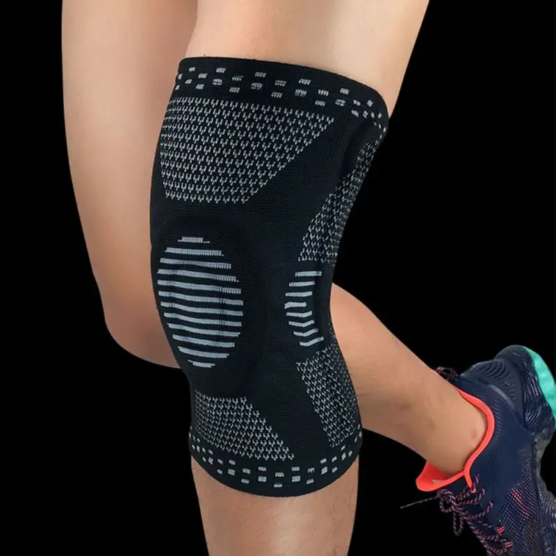 

2019 new Breathable basketball football sports safety knee pads sports outdoor running fitness squat knee pads single wear