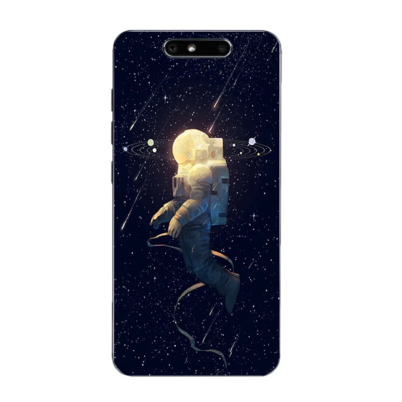 DIY Phone Case For ZTE Axon 7 Mini A2017 Shell Nubia Z11 MAX Cover Z9 Soft TPU Spacewalk Printing Coque |