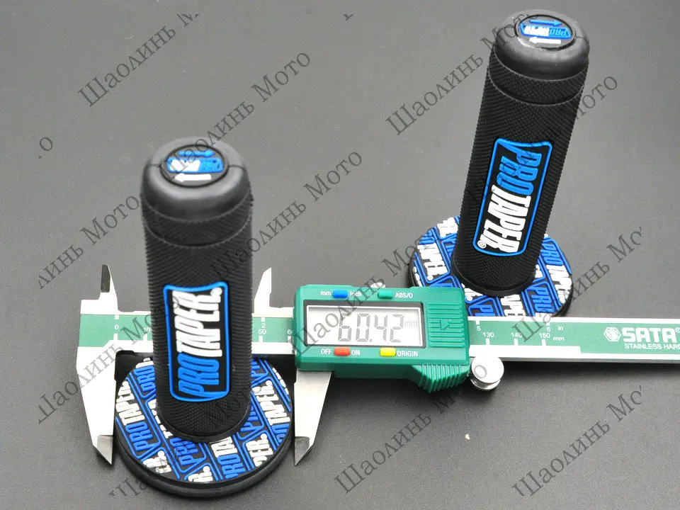 1 пара синий мотоцикл протейпер грязь велосипед ямы мотокросс 7/8 &quot руль