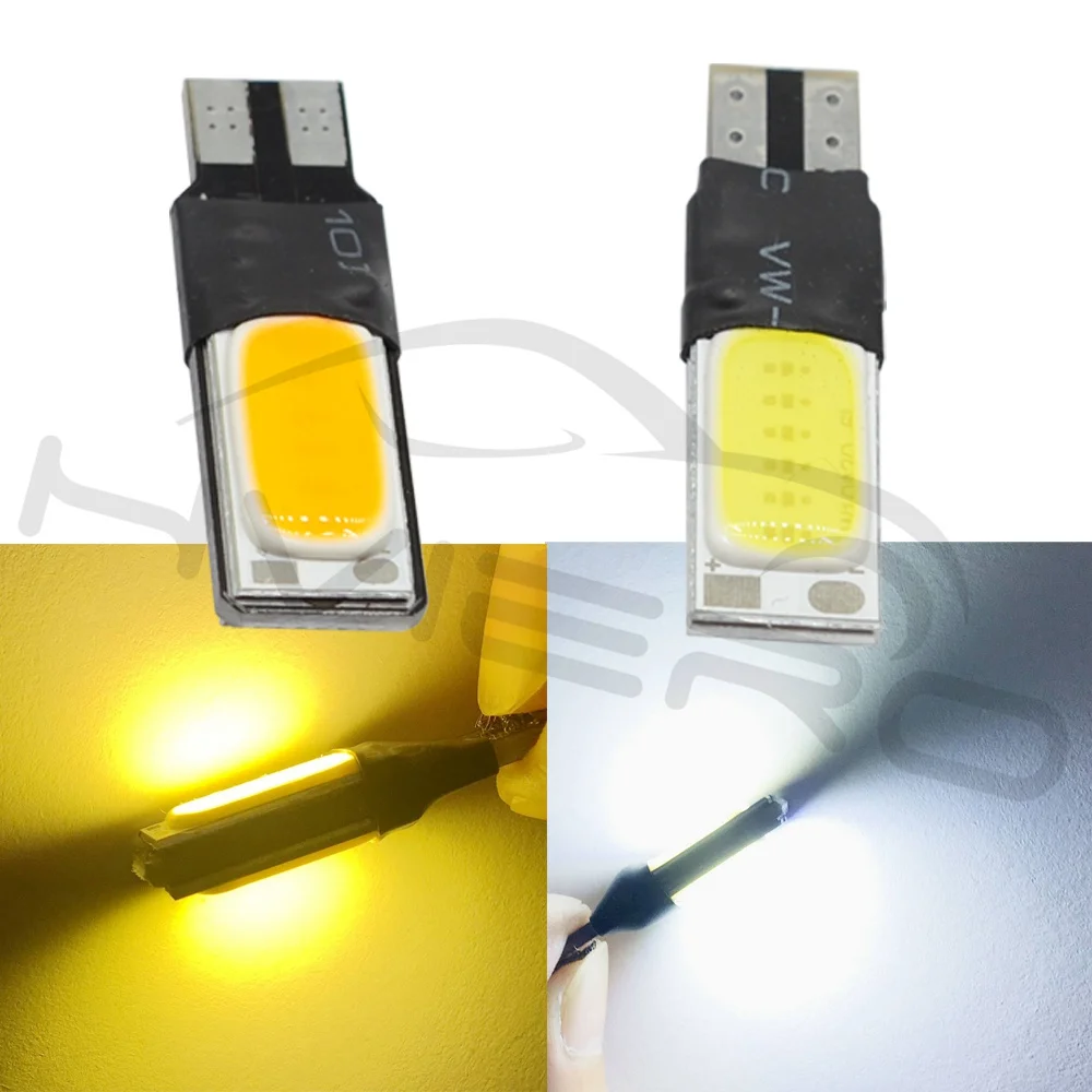 T10 белый синий красный автомобиль Led W5W 194 DC 12V двойной COB Canbus Нет ошибки 12smd салона автомобиля лампы резервные парковочный сигнал багажник светильник