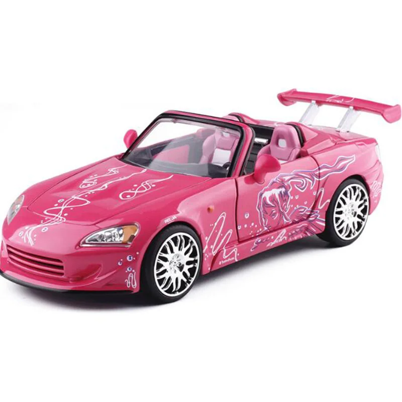 Модель гоночного автомобиля S2000 Fast 2 из металлического сплава в масштабе 1:24 20 см |