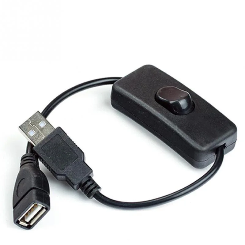 Новинка для малинового ПЕРЕКЛЮЧАТЕЛЯ ВКЛ/ВЫКЛ переключатель USB кабеля