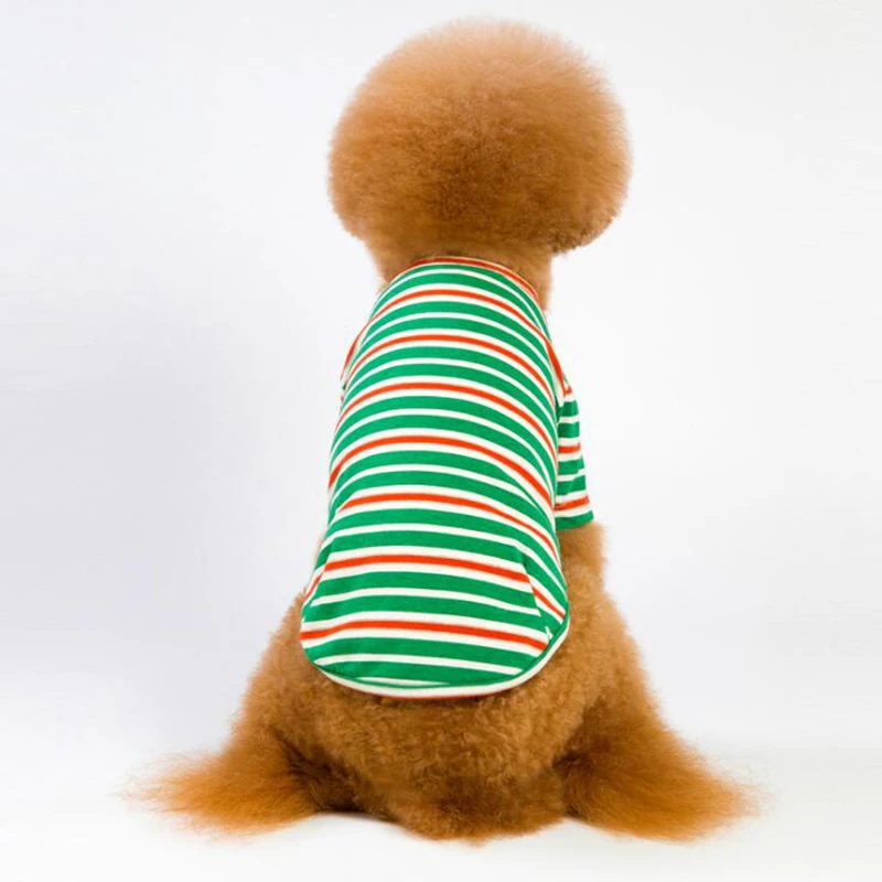 Повседневная полосатая блузка с рисунком собаки camiseta perro хлопковые футболки