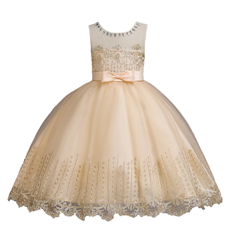

Elegant Kids Party Dresses For Girls 2 14 8 10 6 Year Girls Flower Evening Dress Teenager Children Wedding Christmas Clothing
