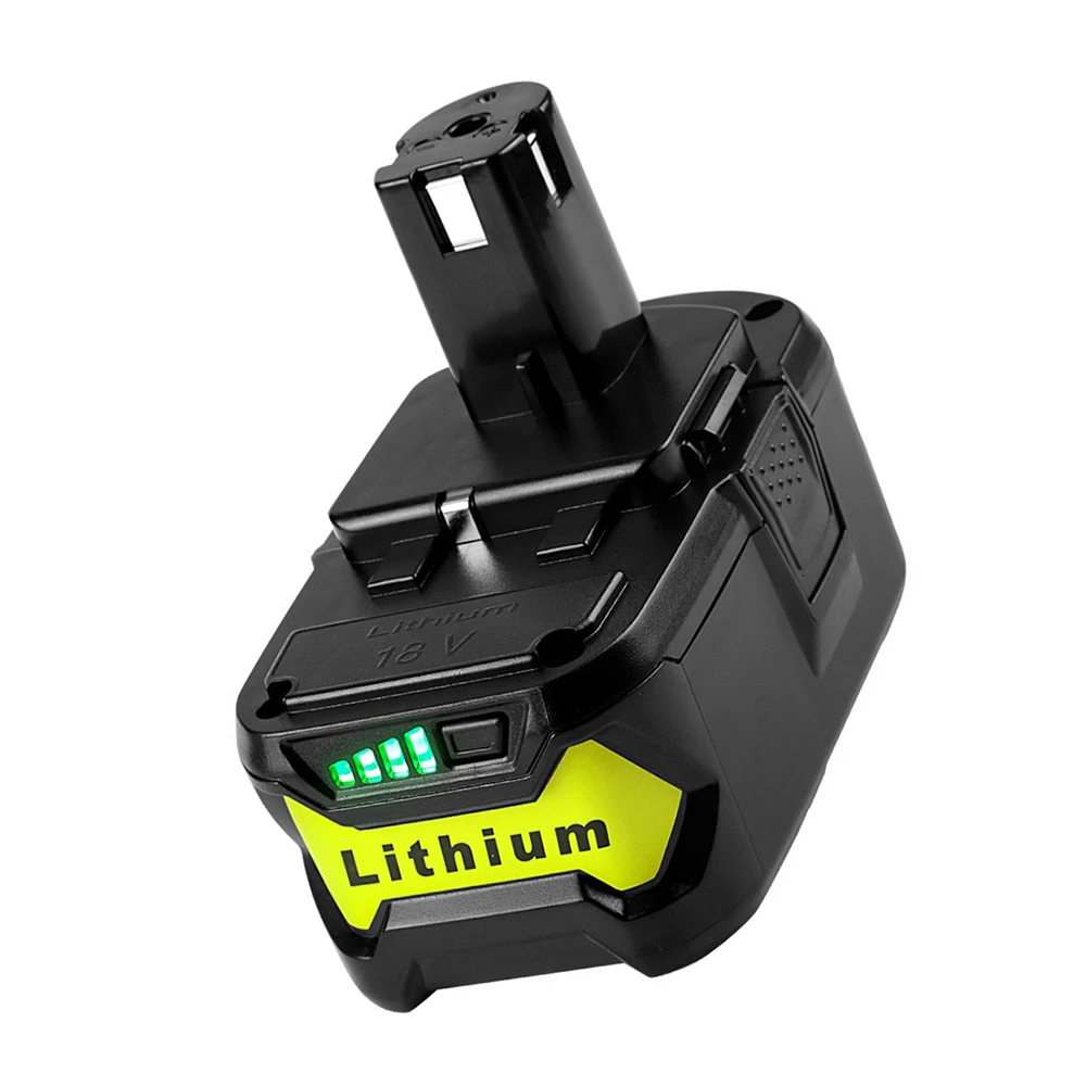 Новый литий ионный аккумулятор 18 в 4000 мАч для электроинструмента Ryobi P108 RB18L40