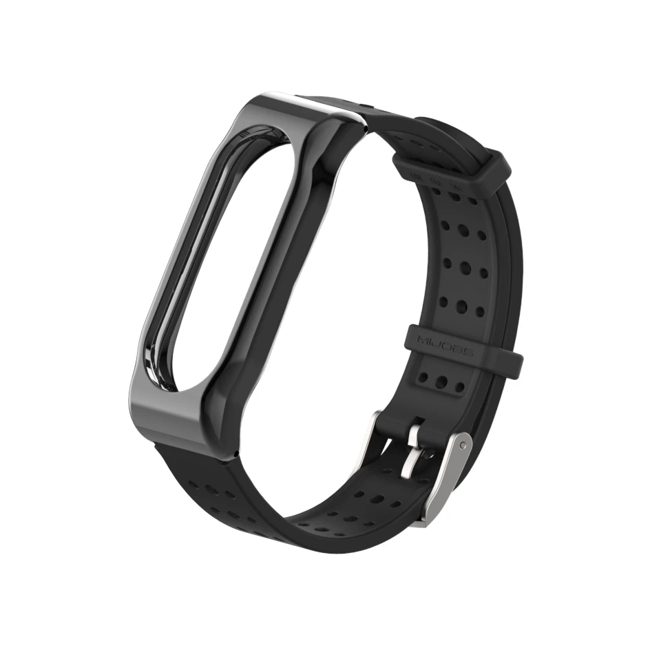 Mijobs браслет Mi Band 2 ремешок силиконовый band наручный для Xiaomi | Электроника